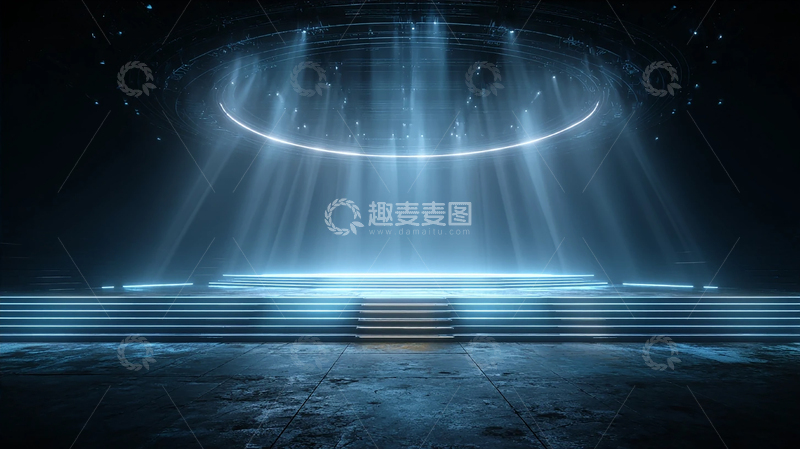 高清大图下载【趣麦麦图】银河坠落舞台的神启