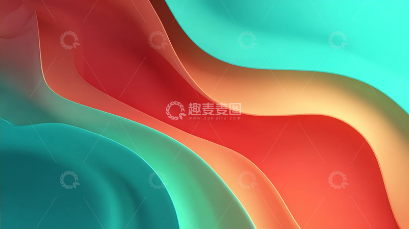 高清大图下载【趣麦麦图】虚实交织的彩虹迷宫