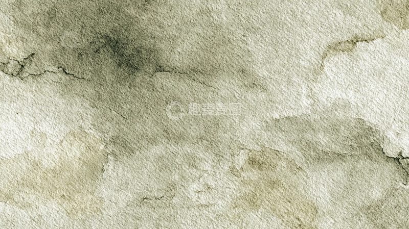 高清大图下载【趣麦麦图】细腻水彩画中的荒凉之美