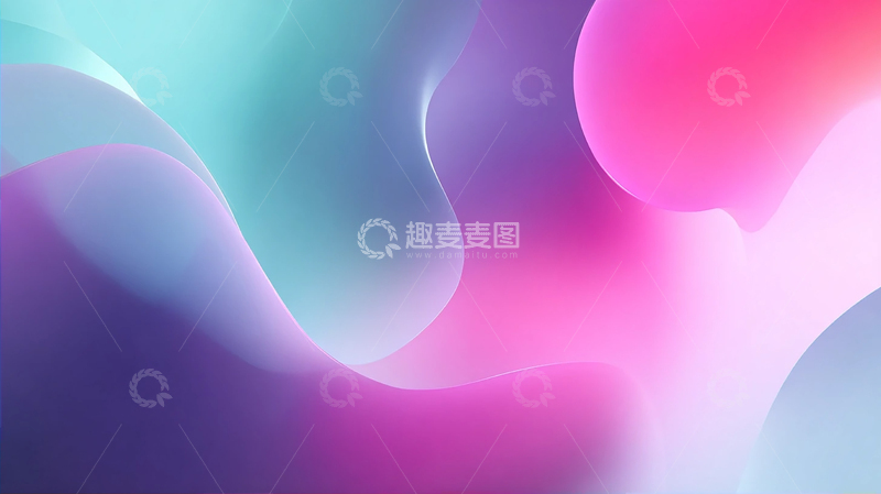 高清大图下载【趣麦麦图】彩色梦境中的流动奇迹