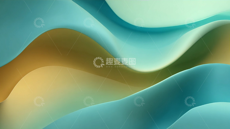 高清大图下载【趣麦麦图】涟漪之境色彩舞动