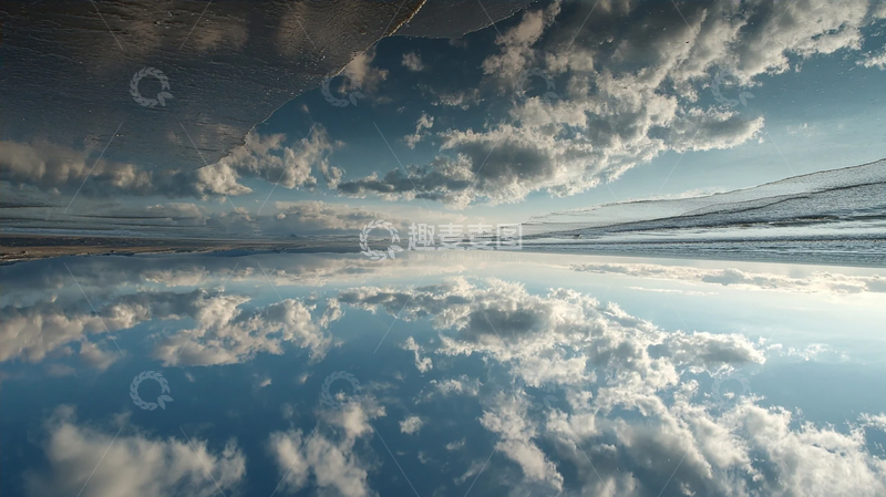 高清大图下载【趣麦麦图】大自然的镜像艺术奇迹