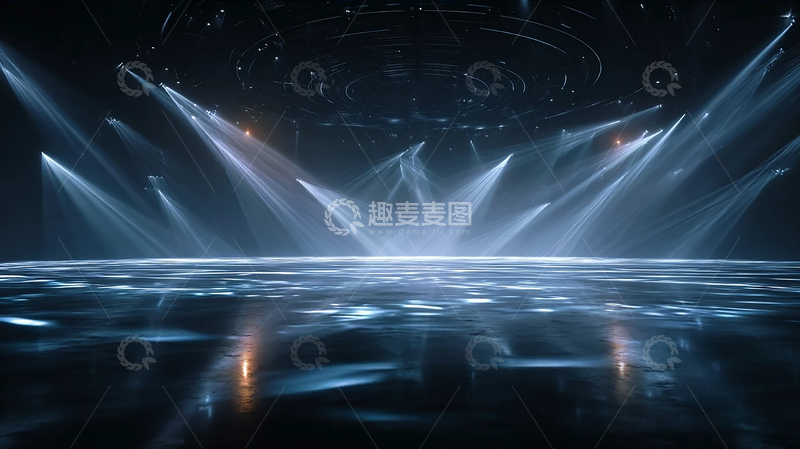 高清大图下载【趣麦麦图】星光舞台的光影奇观