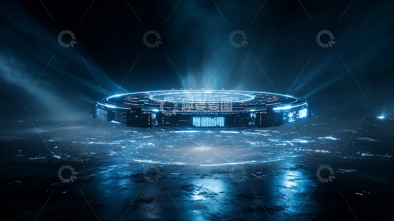 高清大图下载【趣麦麦图】星际穿越的未来之门