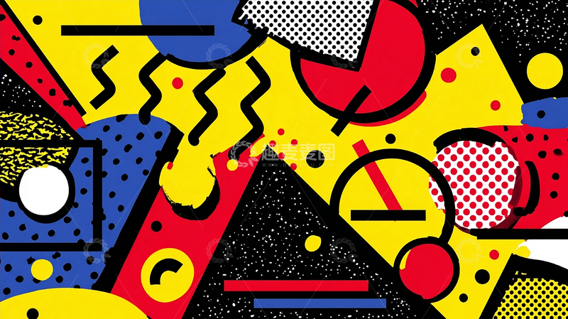 高清大图下载【趣麦麦图】数字时代的几何狂想