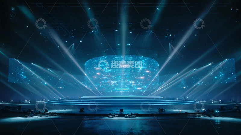 高清大图下载【趣麦麦图】银河深处的科技奇观