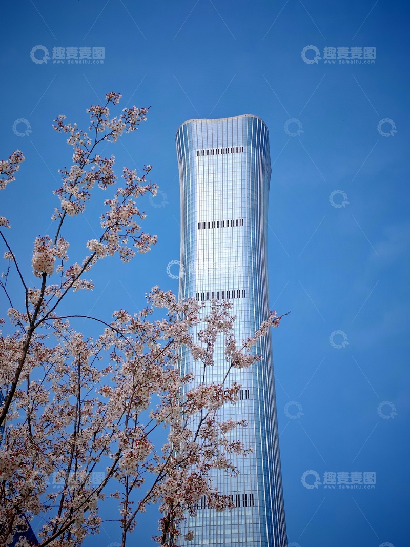 高清大图下载【趣麦麦图】春之摩天大楼美景
