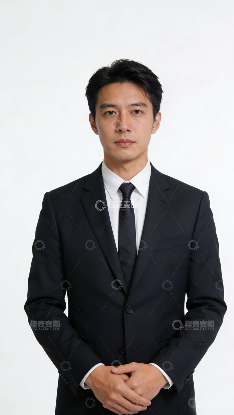 高清大图下载【趣麦麦图】正装男士超级帅气职业形象照