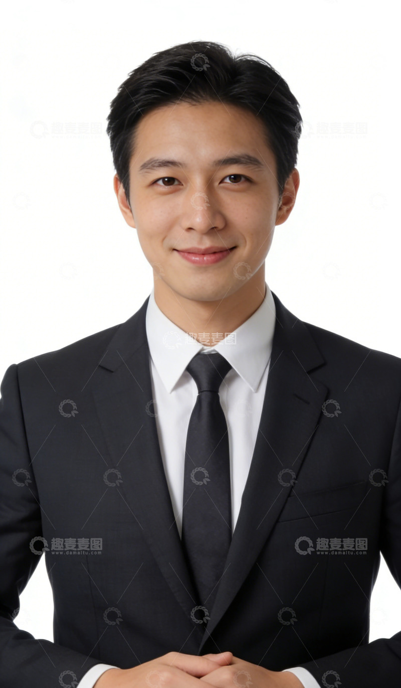 高清大图下载【趣麦麦图】职业男性标准照形象照
