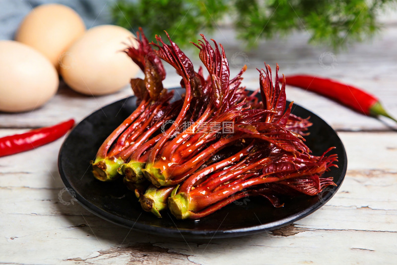 高清大图下载【趣麦麦图】香椿 红香椿 红油香椿2