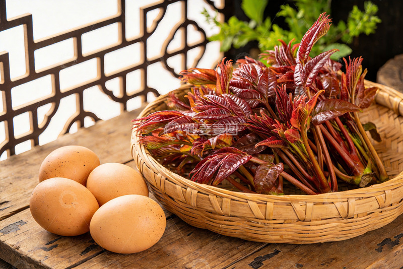 高清大图下载【趣麦麦图】香椿芽新鲜香椿16