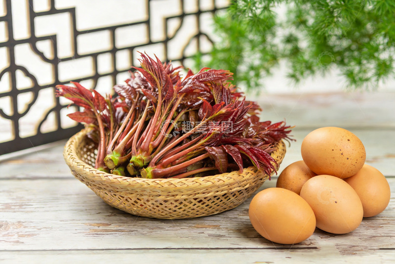 高清大图下载【趣麦麦图】香椿芽新鲜香椿14