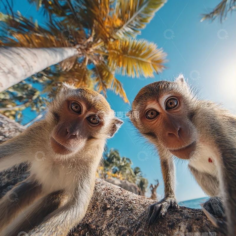 高清大图下载【趣麦麦图】热带海岛奇遇记