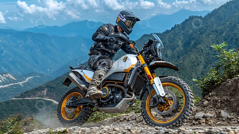 高清大图下载【趣麦麦图】山地摩托冒险之旅