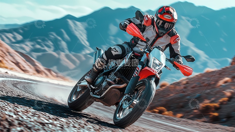 高清大图下载【趣麦麦图】山地车越野骑行风光