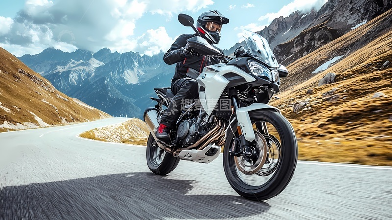 高清大图下载【趣麦麦图】山地摩托骑行风光摄影