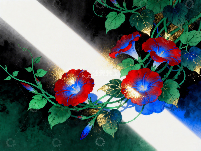 高清大图下载【趣麦麦图】国风韵味的插画9