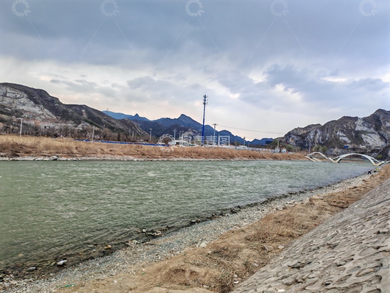 高清大图下载【趣麦麦图】山间河流风光摄影