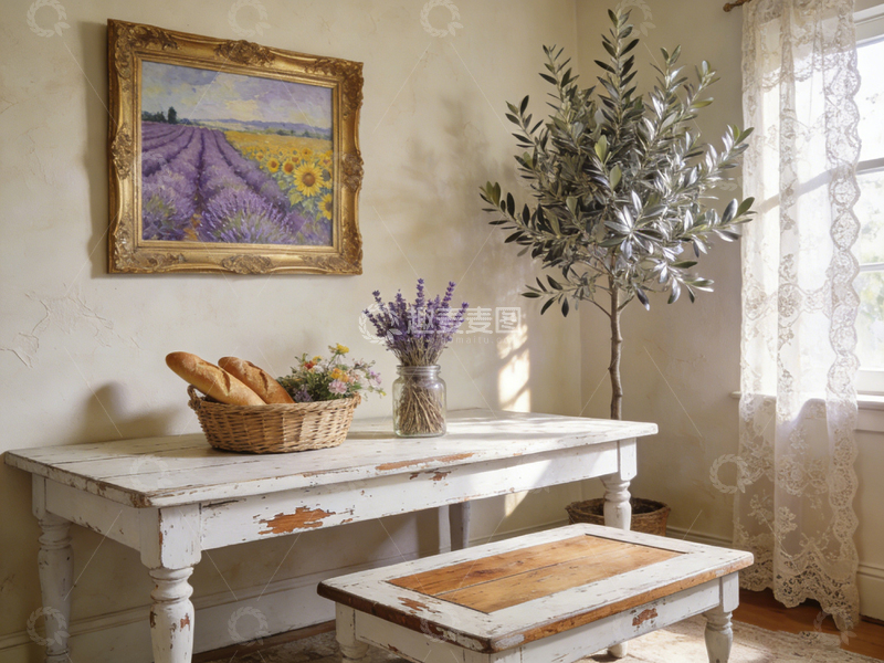 高清大图下载【趣麦麦图】田园风厨房装饰挂画设计素材