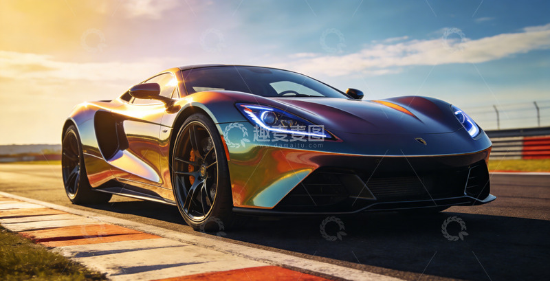 高清大图下载【趣麦麦图】超跑风光赛道炫酷摄影