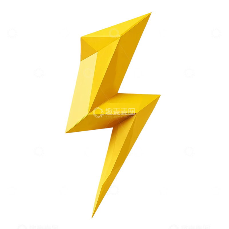 高清大图下载【趣麦麦图】闪电的几何奇迹与光影交错