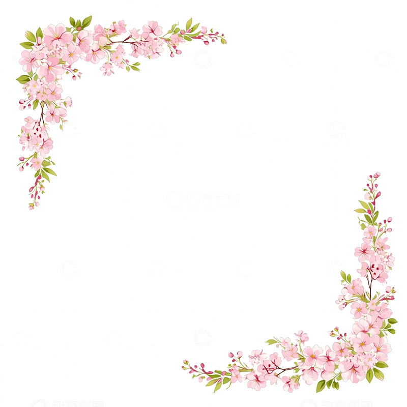 高清大图下载【趣麦麦图】春花角落的梦幻装饰