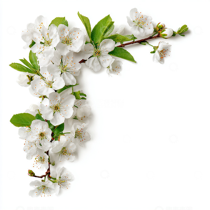 高清大图下载【趣麦麦图】春日花影缤纷装饰奇观