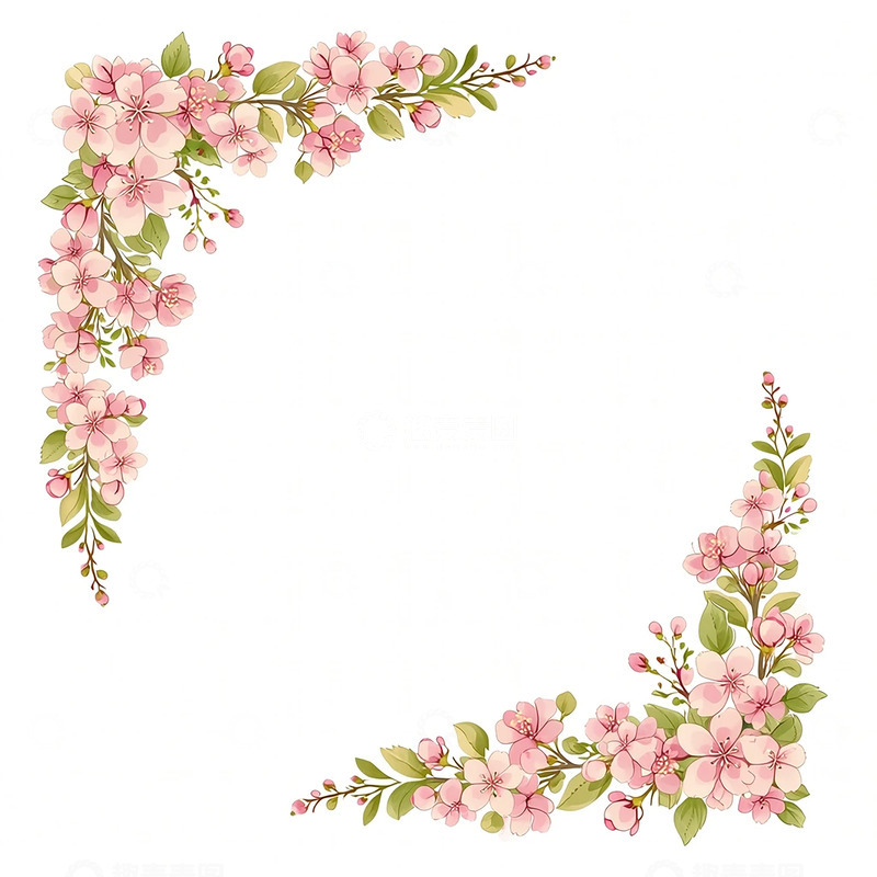 高清大图下载【趣麦麦图】春日花影繁华角落装饰奇迹