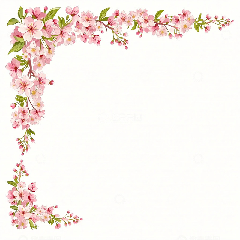 高清大图下载【趣麦麦图】春意盎然花角落的静谧盛宴