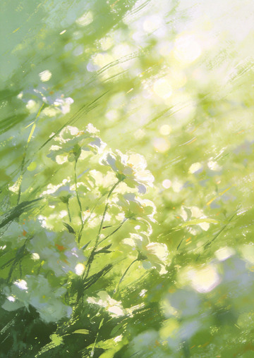 春天的气息花草02