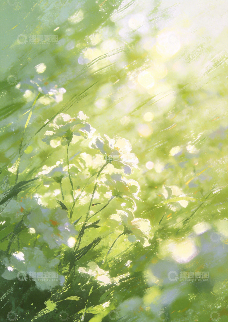 高清大图下载【趣麦麦图】春天的气息花草02
