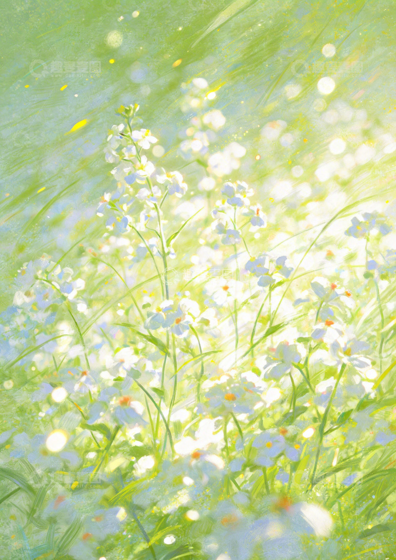 高清大图下载【趣麦麦图】春天的气息花草03