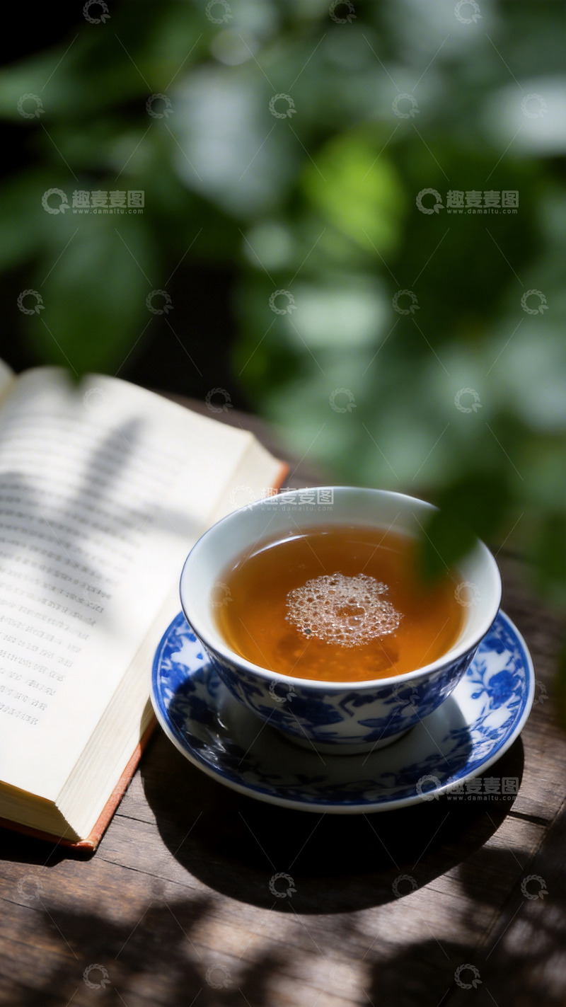 高清大图下载【趣麦麦图】禅意的沏茶场景3