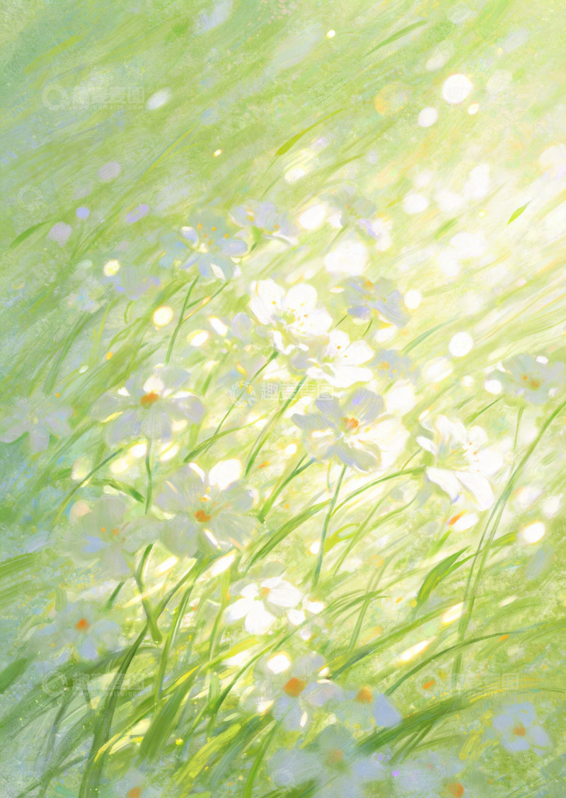 高清大图下载【趣麦麦图】春天的气息花草01
