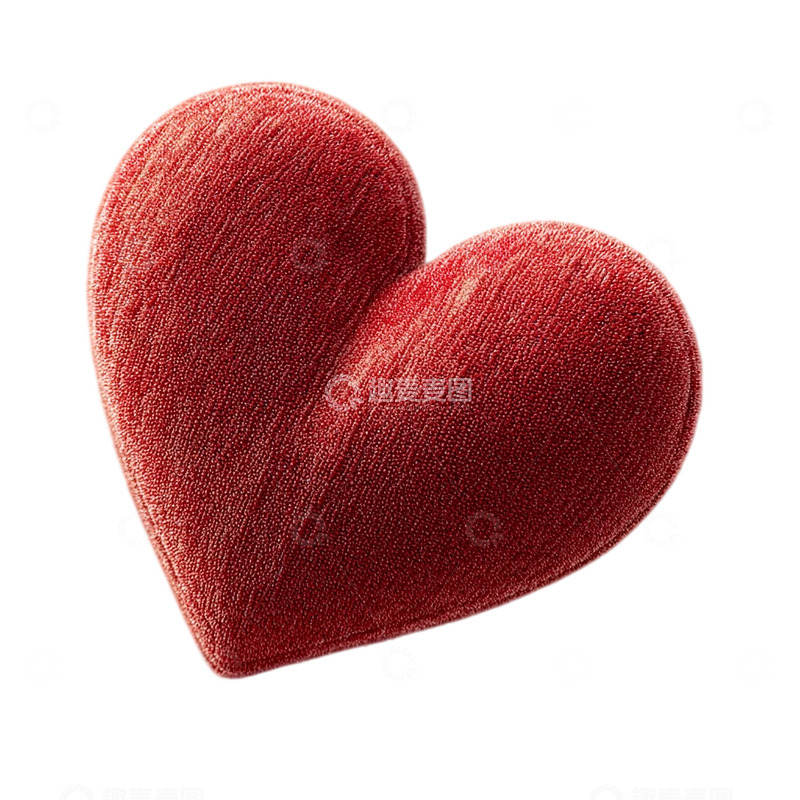 高清大图下载【趣麦麦图】心跳的红色律动