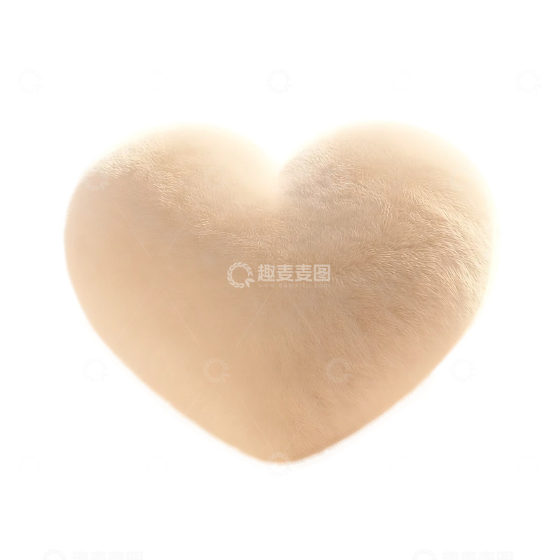 高清大图下载【趣麦麦图】柔软心形绒毛的温暖奇迹