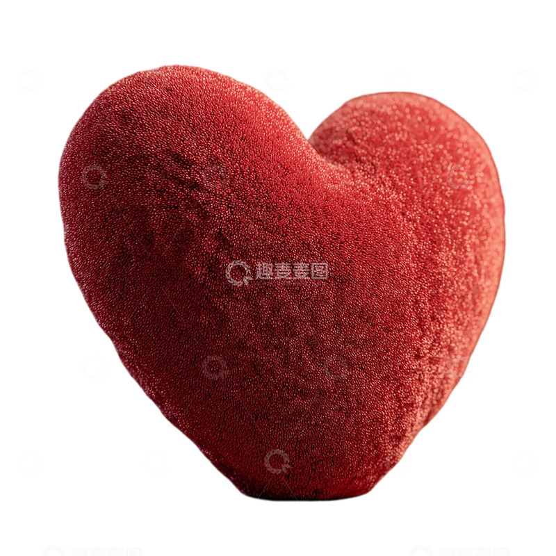 高清大图下载【趣麦麦图】心形的红色奇幻梦境