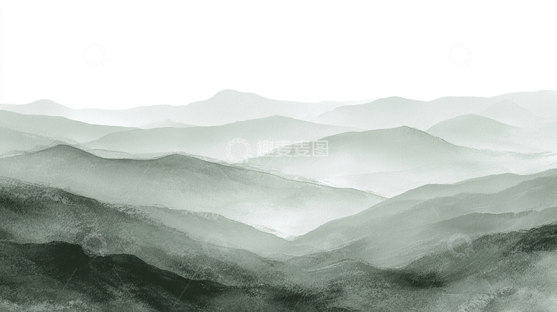 高清大图下载【趣麦麦图】起伏山峦的诗意旋律
