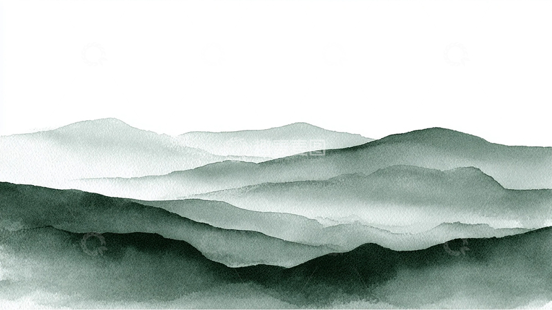 高清大图下载【趣麦麦图】起伏山丘的梦幻画卷