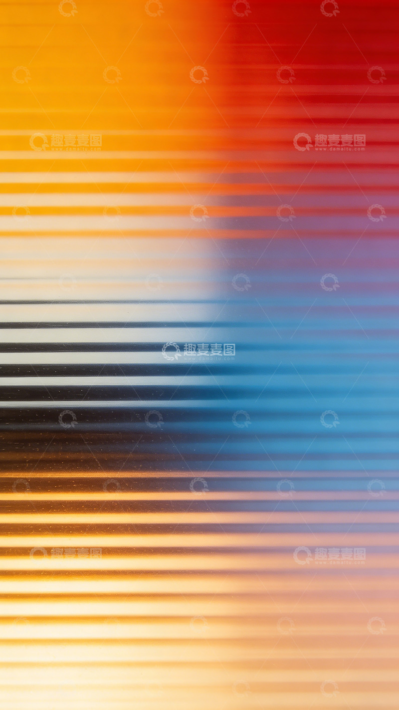 高清大图下载【趣麦麦图】彩色条纹抽象艺术背景