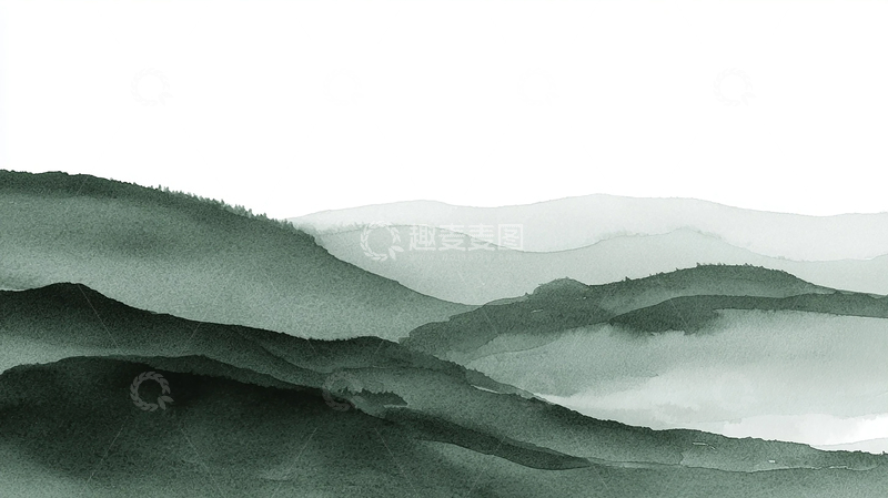 高清大图下载【趣麦麦图】起伏山峦的诗意叙事