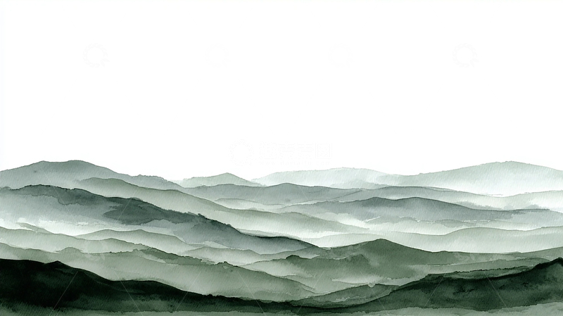 高清大图下载【趣麦麦图】起伏的山丘梦境之歌