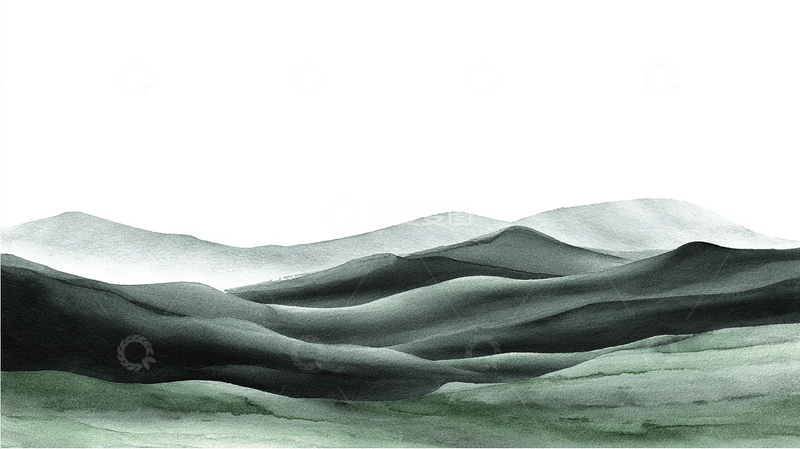 高清大图下载【趣麦麦图】起伏山峦的诗意漩涡