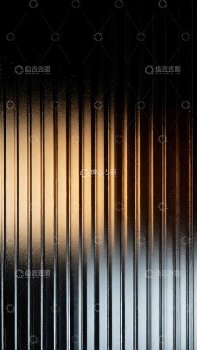高清大图下载【趣麦麦图】抽象光影金属质感壁纸
