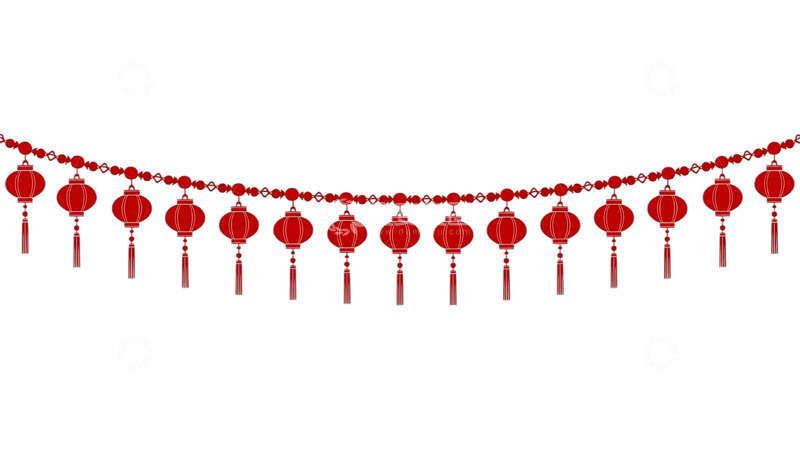 高清大图下载【趣麦麦图】灯笼流苏盛装舞台