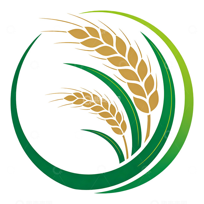 高清大图下载【趣麦麦图】简约农业标志设计元素