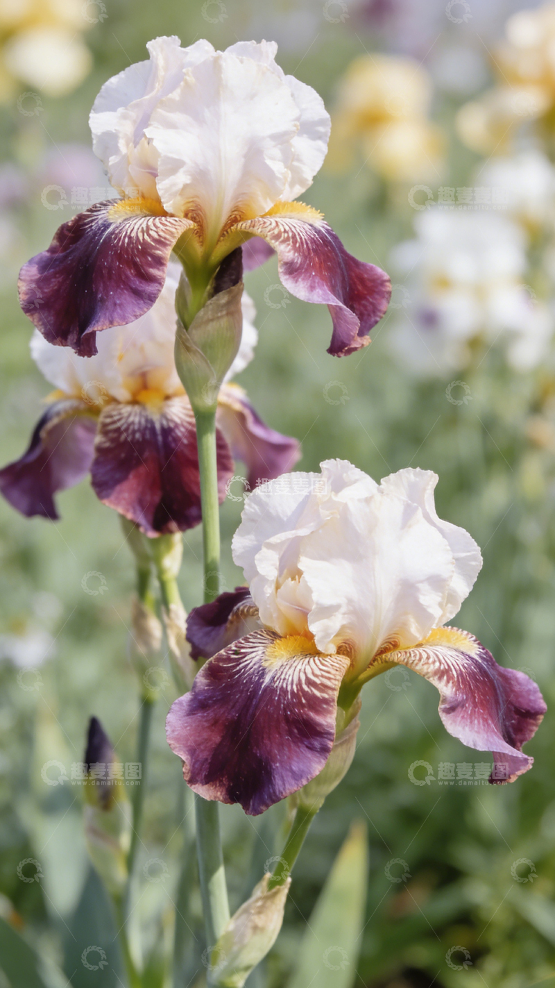 高清大图下载【趣麦麦图】鸢尾花盛开自然摄影
