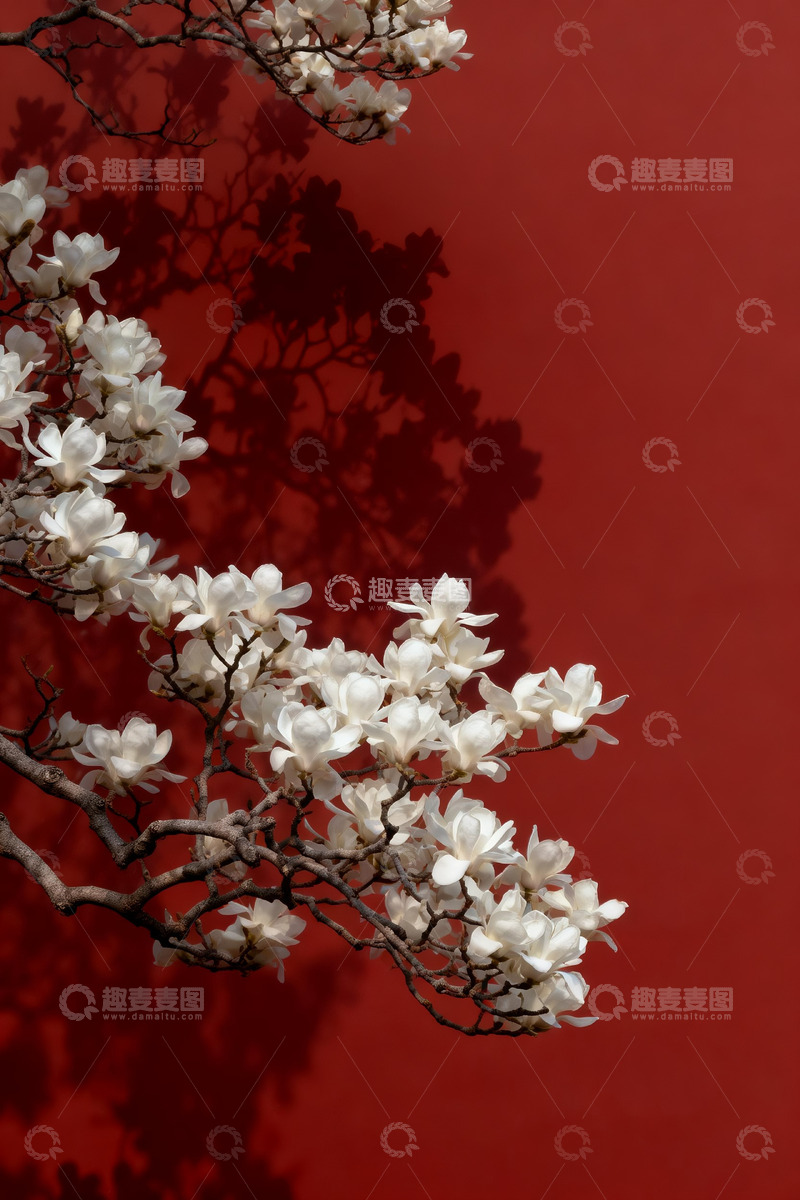 高清大图下载【趣麦麦图】白玉兰枯枝摄影6