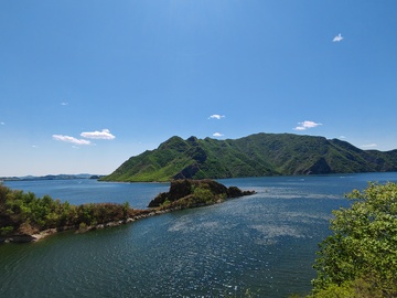 山水,湖泊,风景,自然,蓝天使
