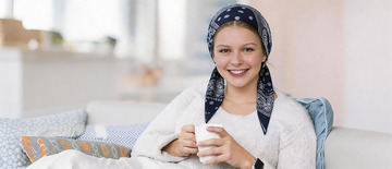 外国女性头巾使用场景06